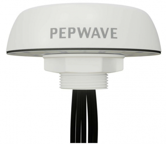 Pepwave Mobility 22G 5-in-1 Dome Antenna for LTE/WiFi/GPS - White - Click Image to Close